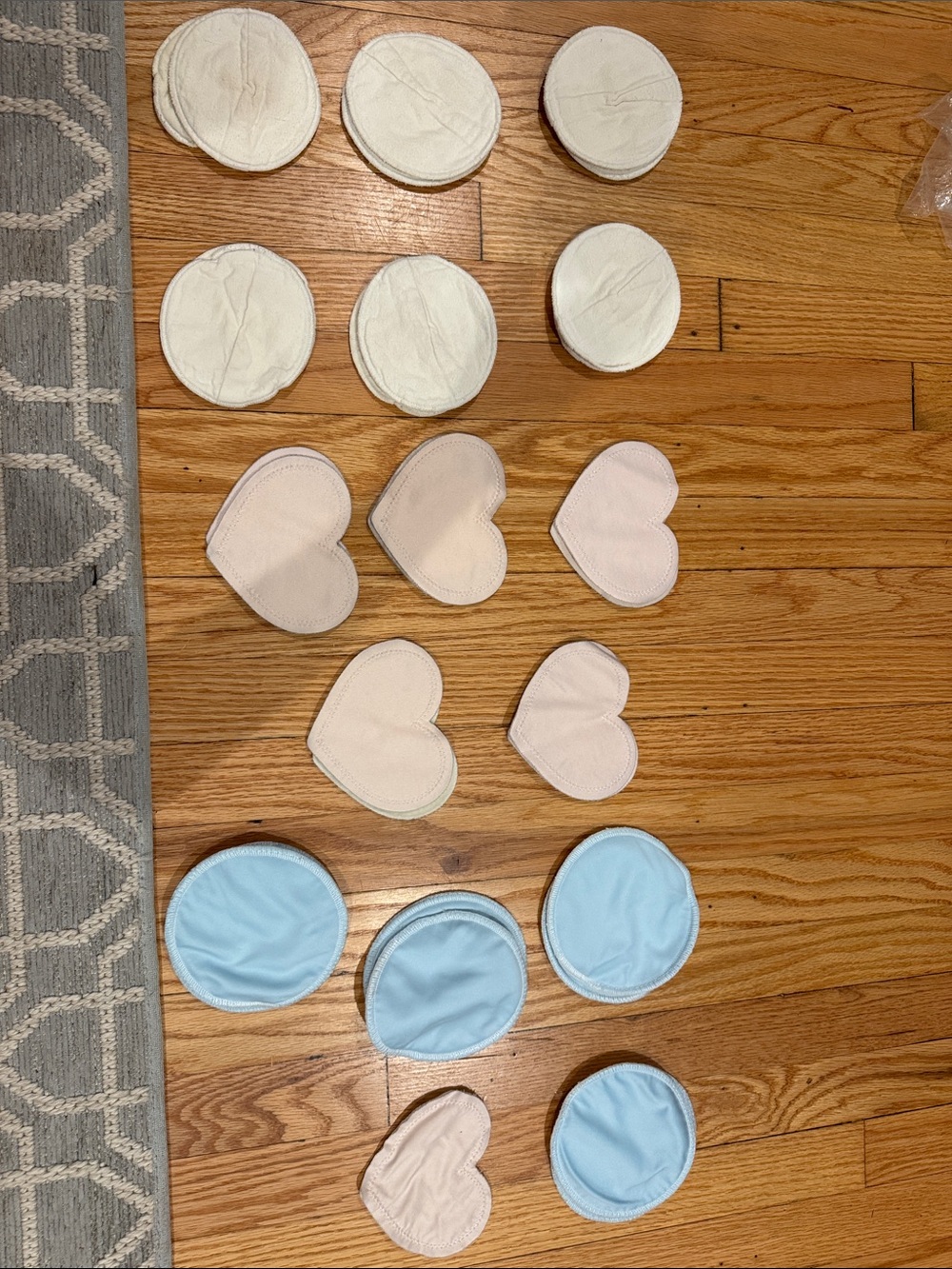 Bamboobies and Assorted Cotton Nursing Pads